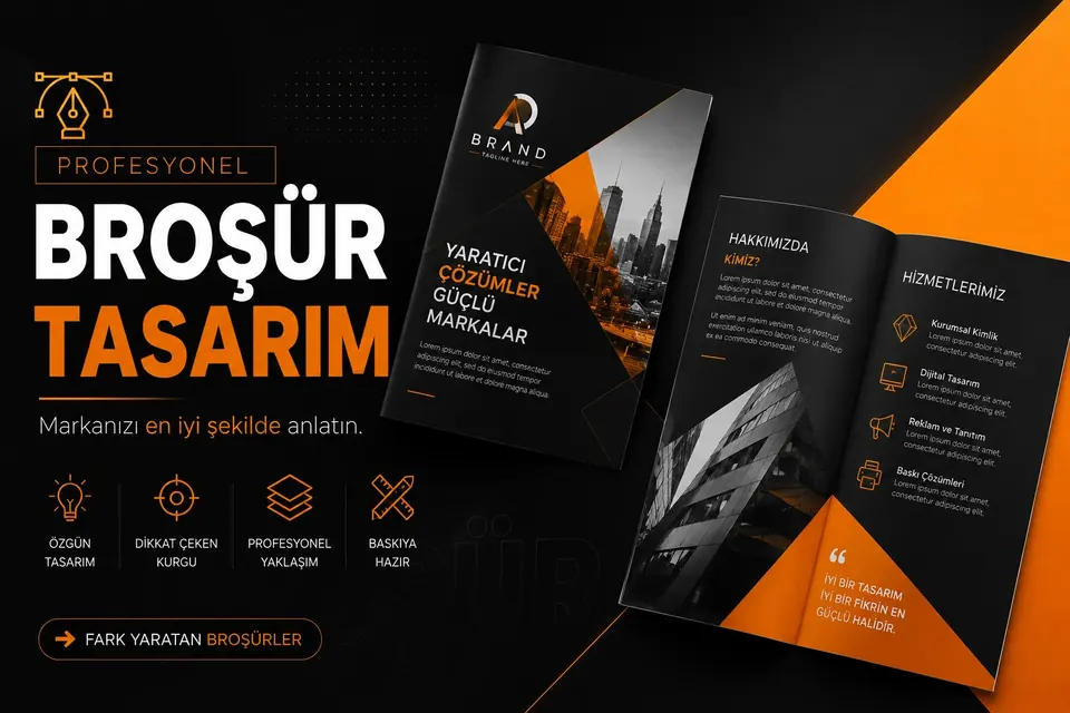 Broşür Tasarım ürün görseli