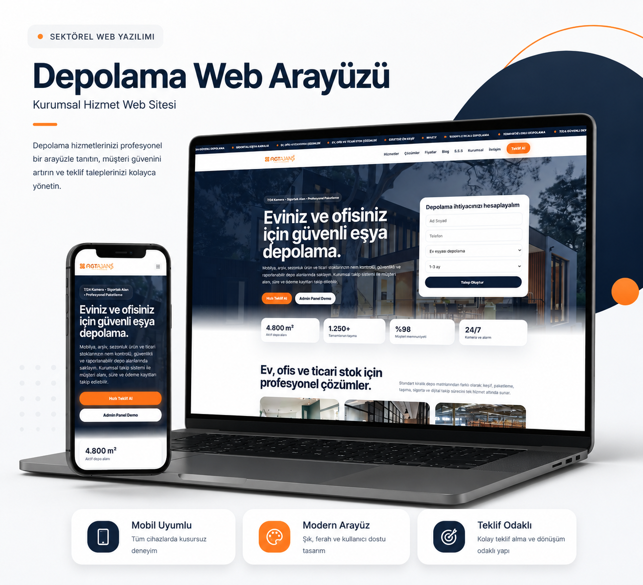 Depolama Web Arayüzü